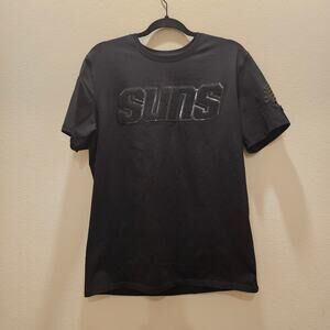 NWT NBA Phoenix Suns Triple Black Logo Pro Team Size M